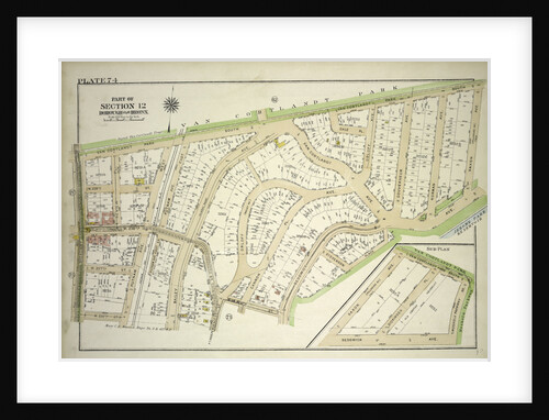 Borough of the Bronx. Bounded by Van Cortlandt Park South, Mosholu Parkway, Sedgwick Avenue, W. 238th Street, Ft. Indepndence Street, W. 236th Street and Broadway, New York by Anonymous