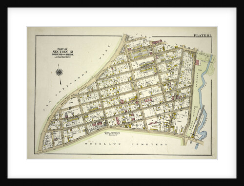 Borough of the Bronx. Bounded by Van Cortlandt Park East, E. 242nd Street, Martha Avenue, E. 240th Street, McClean Avenue, Webster Avenue and E. 233rd Street, New York by Anonymous