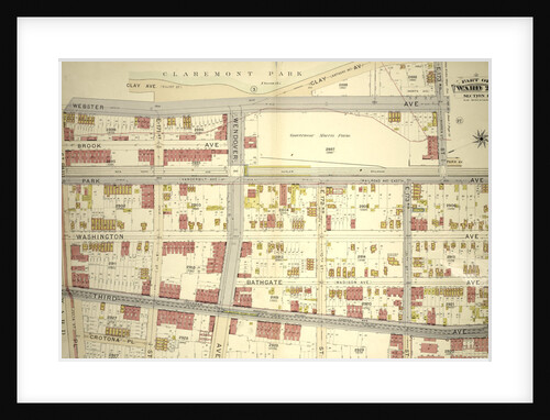 Part of Ward 24, Section 11. Bounded by Webster Avenue, 173rd Street, Park Avenue, E. 174th Street, Fulton Avenue and St. Paul Place, New York by Anonymous