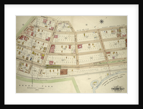 Part of Ward 24, Section 12. Bounded by Bainbridge Avenue, E. 205th Street, Perry Avenue, E. 209th Street, Webster Avenue and E. Mosholu Parkway North, New York by Anonymous