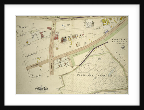 Part of Ward 24, Section 12. Bounded by Jerome Ave, E, 233rd Steet, E. 234th Street, Webster Avenue, E. 211th Street, Wayne Avenue and E. 210th Street, New York by Anonymous