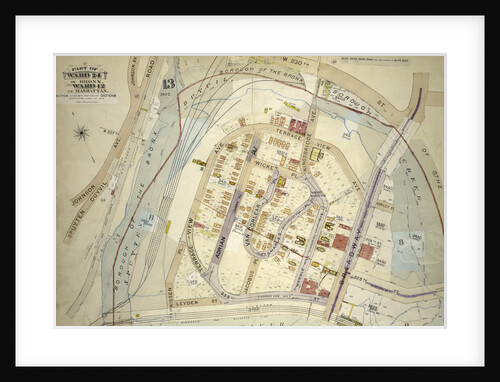 Atlas of the borough of the Bronx, city of New York, by and under the supervision of Hugo Ullitz by Anonymous