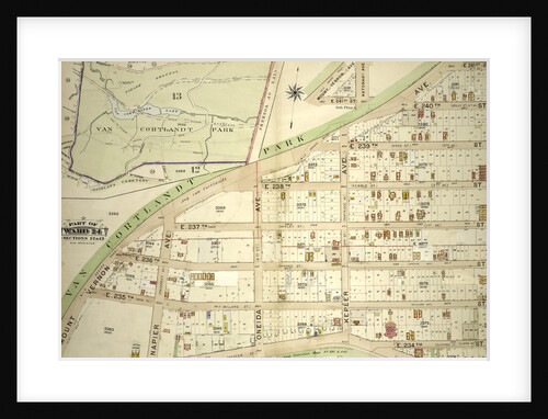 Atlas of the borough of the Bronx, city of New York, by and under the supervision of Hugo Ullitz by Anonymous