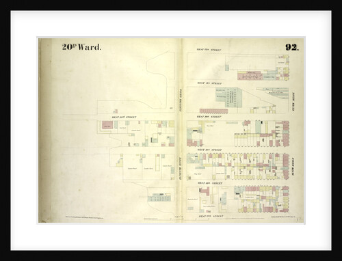 Map bounded by West 32nd Street, Tenth Avenue, West 27th Street, Eleventh Avenue, New York by Anonymous