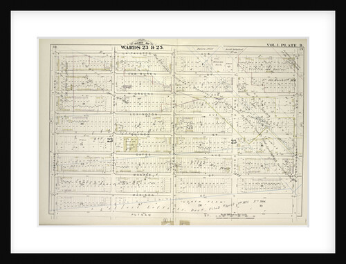 Map bounded by Lafayette Ave., Stuyvesant Ave., Putnam Ave., Tompkins Ave; Including Van Buren St., Greene St., Lexington Ave., Quincy St., Gates Ave., Monroe St., Madison St., Throop Ave., Yates Ave., Lewis Ave., New York by Anonymous