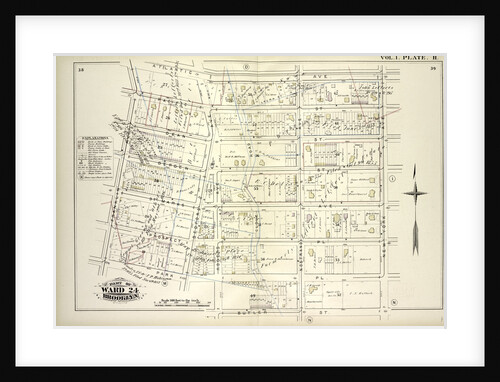 Map bound by Atlantic Ave., New York Ave., Butler St., Park Pl., Franklin Ave; Including Pacific St., Dean St., Bergen St., St. Marks Ave., Prospect Pl., Bedford Ave., Rogers Ave., Nostrand Ave., New York by Anonymous