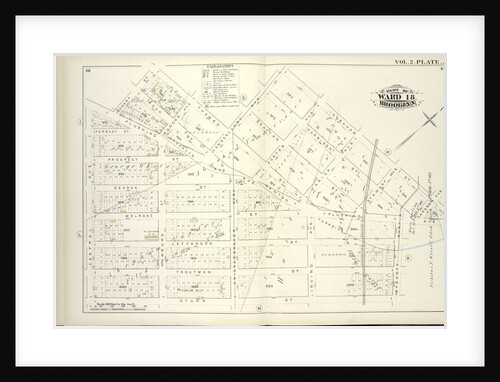 Map bound by Bogart St., Thames St., Vandervoort Aver, Ingraham St., Gardner Aver, Flushing Ave., Wyckoff Ave., Starr St., Central Ave; Including Rock St., Forest St., Prospect St., George St., Melrose St., Jefferson St., Troutman St., New York by Anonymous