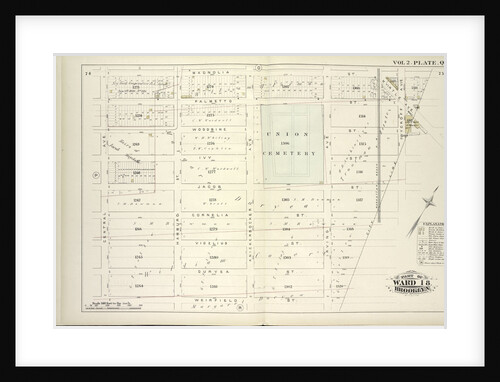 Map bound by Magnolia St., City Line, Weirfield St., Central Ave; Including Palmetto St., Woodbine St., Ivy St by Anonymous