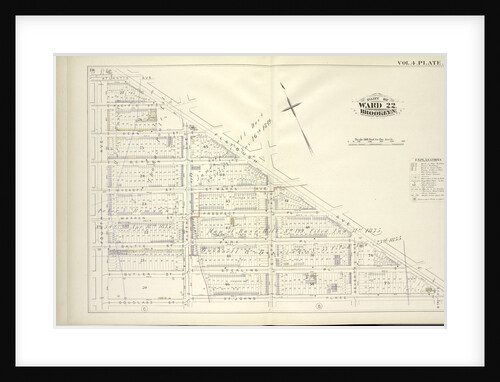 Map bound by Atlantic Ave., Flatbush Ave., St. Johns Place, Douglass St., Fourth Ave; Including Pacific St., Dean St., Berg St., Wyckoff St., St. Marks Ave., Warren St., Prospect Pl., Baltic St., Park Pl., Butler St., Sterling Pl., Fi., New York by Anonymous