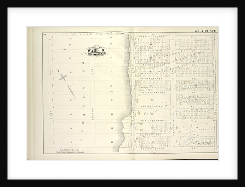 Map bound by Twenty-Eighth St., Fifth Ave., Thirty-Sixth St., First Ave; Including Twenty-Ninth St., Thirtieth St., Thirty-First St., Thirty-Second St., Thirty-Third St., Thirty-Fourth St., Thirty-Fifth St., Second Ave., Third Ave., F., New York by Anonymous