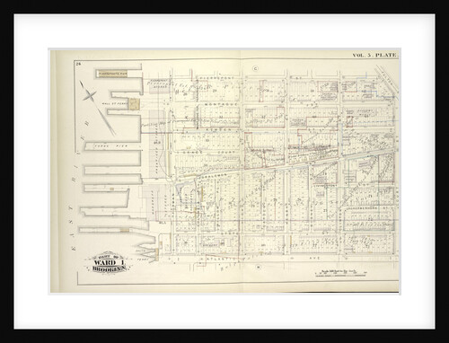 Map bound by Pierrepont St., Fulton St., Court St., Atlantic Ave., East River; Including Montague St., Remsen St., Grace Court, Joralemon St., Livingston St., Schermerhorn St., State St., Furman St., Pierrepont Ter., Montague Ter., Col., New York by Anonymous