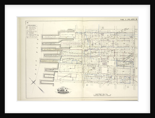 Map bound by Atlantic Ave., Clinton St., Harrison St., East River; Including Pacific St., Amity St., Congress St., Verandan Pl., Warren St., Baltic St., Columbia St., Hicks St., Henry St., New York by Anonymous