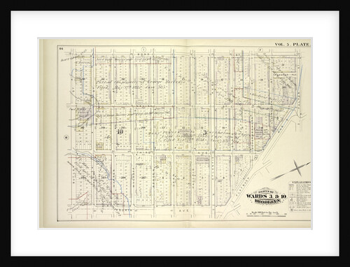 Map bound by Bond St., Fulton St., Flatbush Ave., Fourth Ave., Butler St; Including Nevins St., Hanover Pl., Third Ave., Baltic St., Warren St., Wyckoff St., Bergen St., Dean St., Pacific St., Atlantic Ave., State St., Schermerhorn St., New York by Anonymous