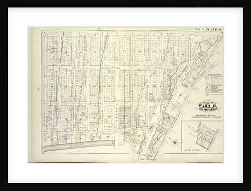 Map bound by Lee Ave., Flushing Ave., Classon Ave., Hewes St., Canal, Wilson St; Including Bedford Ave., Wythe Ave., Kent Ave., Ross St., Rodney St., Keap St., Hooper St., Penn St., Rutledge St., Heyward St., Lynch St., Middleton St., New York by Anonymous