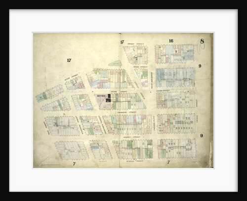 Map bounded by Duane Street by Anonymous