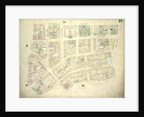Map bounded by Elm Street, Canal Street, Mott Street, Park Street, Mulberry Street, Chatham Street, Pearl Street; Including Centre Street, Park Street, Mission Place, Baxter Street, Mulberry Street, Worth Street by Anonymous