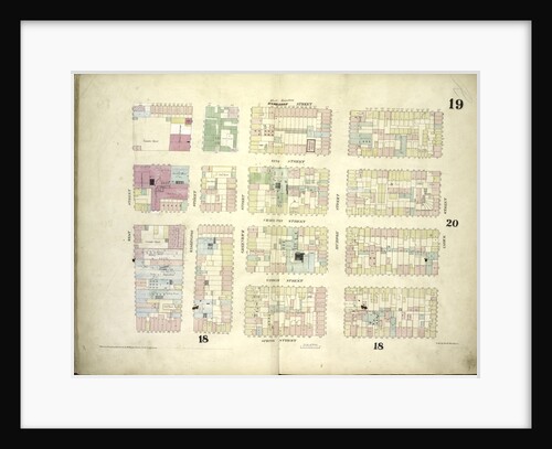 Map bounded by West Houston Street, Varick Street, Spring Street, West Street; Including King Street, Charlton Street, Vandam Street, Washington Street, Greenwich Street, Hudson Street, New York by Anonymous