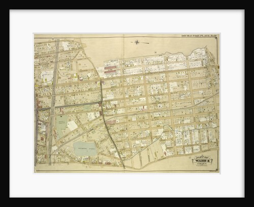 Map bounded by New York Ave., Brooklyn Ave., Globe Ave., Rail Road Ave., Norris Ave., Brown Ave., Phraner Ave., Dubroff Ave., O' Donnell Ave., Russell Ave., Woodlawn Ave., New York by Anonymous