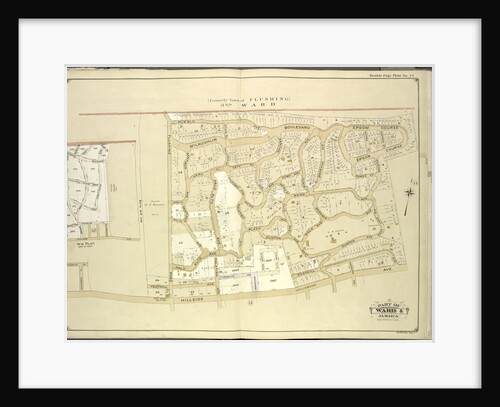 Map bounded by Pueblo Ave., Mc. Laughlin, Flushing Road, Boulevard, Epsom Course, Palermo Ave., Santiago Ave., Cato Ave., Palo Alto, New York by Anonymous