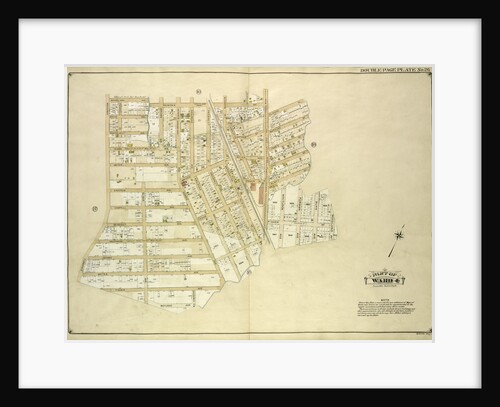 Map bounded by Woodlawn Ave., Remsen St., New York Ave., Claude PL by Anonymous