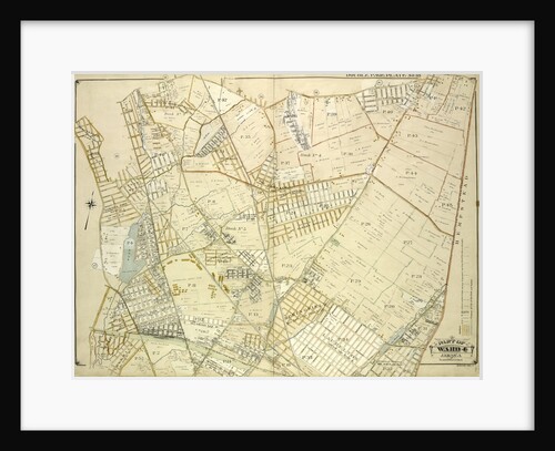 Map bounded by South St., Country Road, Old Country Road, Jamaica Plank Road; Including Boundary Line Of City Of New York, Ocean Ave., Farmers Ave., Rockaway Turnpike, New York by Anonymous