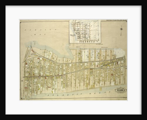 Map bounded by Amstel Boulevard, Alexander Ave., Seaview Ave., Amerman Ave., Meredit., New York by Anonymous