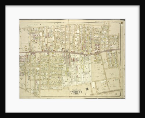 Map bounded by Borough of Brooklyn, Forest Park, Lott Ave., Vanerveer Ave., Leggett Ave., Road to Forest Park, Hill Side Ave., Benedic Ave., Dennington Ave., Ocean View Ave., New York by Anonymous