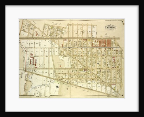 Map bounded by Borough of Brooklyn, Elderst Lane, Drew Ave., Center Ave., Snedeker Ave., Rockaway Plank Road, Dakota Ave., Shaw Ave., Nevada Ave., Montana Ave., Fulton Ave., New York by Anonymous