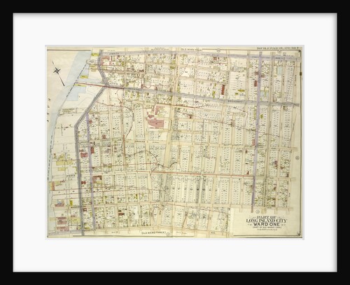 Map bounded by Jamaica Ave., Rapelje Ave. 4th Ave; Including Washington Ave., Webster Ave., East Channel, New York by Anonymous