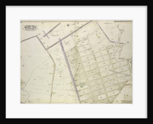 Map bounded by Flushing and Newtown Road; Including Junction Ave; Part of Ward Two Newtown; Old Bowery Road, Old Junction Ave., Flushing and Newtown Road, 12th St., Whitney Ave., 11th., New York by Anonymous