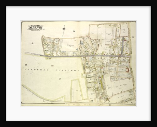 Map bounded by Juniper Swamp Road, Furmanville Road, Dry Harbor Road, Washington Ave., Cooper Ave., Haverramp St., Ford Ave; Including Fulton Ave., St. Main Ave., New York by Anonymous