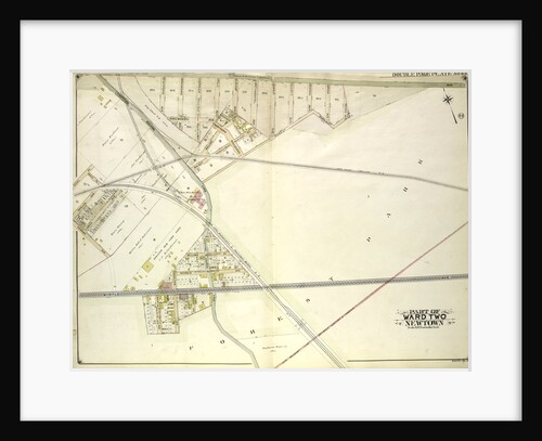 Map bounded by Metropolitan Ave. Williams Burg Turnpike, Ward Boundary line between Newtown and Jamaica, Myrtle Ave., Trotting Course Lane, Ocean View Ave., New York by Anonymous