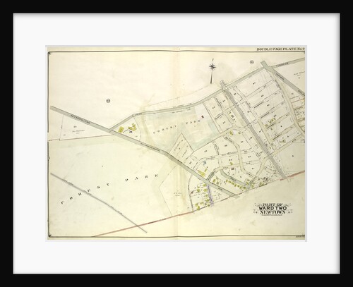Map bounded by Union Turnpike, Hoffman Boulevard, Lefferts Ave., Muller Ave; Including Augustin Ave, Newtown Road, Boundary line between Jamaica and Newtown, New York by Anonymous
