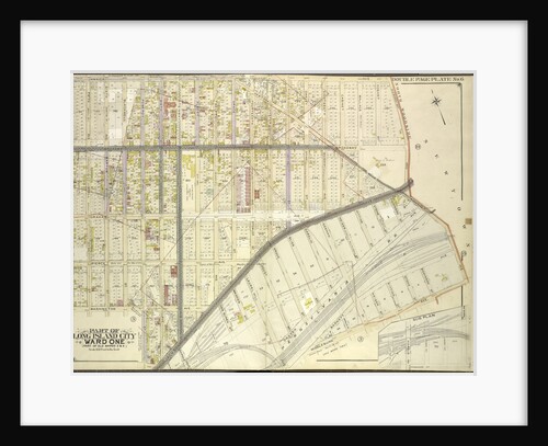 Map bounded by Harold Ave., Middleburg Ave; Including Bragaw St., Lowery St., Van Buren St., Van Pelt St; Part of Long Island City Ward, New York by Anonymous