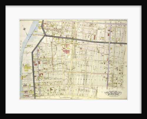 Map bounded by Webster Ave., Washington Ave., Pierce Ave., Graham Ave., Franklyn Ave., Vernon Ave., Broadway, Jamaica Ave., Rapelje Ave., 4th Ave., New York by Anonymous