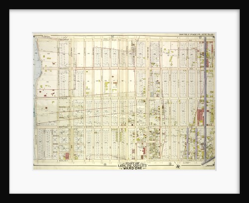 Map bounded by Boulevard, Winthrop Ave., Wolcott Ave., Ditmars Ave., Potter Ave., Woolsey Ave., Flushing Ave., Nassau Ave., Frankfort Ave., Steinw., New York by Anonymous