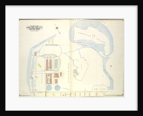 Map bounded by Winthrop Ave., Van Alst Ave., Debevoise Ave., Rapelje Ave; Including Boulevard, Barclay St., Hallet St., Howland St., Crescent S., New York by Anonymous