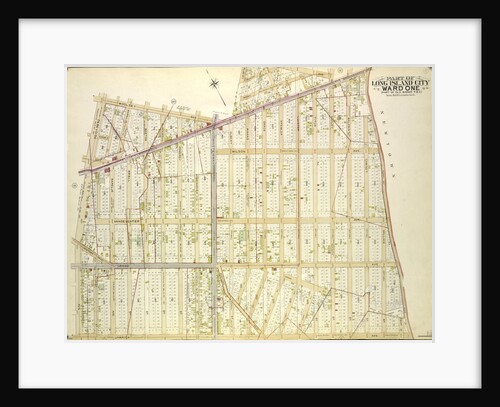 Map bounded by Albert St., Theodore St., Sound St., Purdy St., Flushing Ave; Including Old Bowery Bay Road, Jamaica Ave., Debevoise Ave., New York by Anonymous