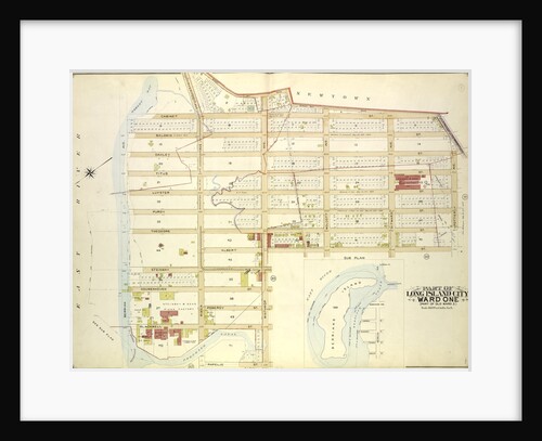 Map bounded by Old Bowery Bay Road, Flushing Ave., Potter Ave by Anonymous
