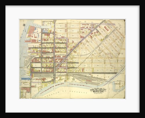 Map bounded by Division St., Vernon Ave., 12th St., Ely Ave., Jackson Ave., Thomson Ave., Nott Ave., Creek St., Dutch Kill Creek, Newtown Cree., New York by Anonymous