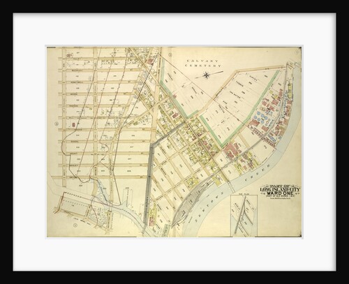 Map bounded by Van Pelt St., Greenpoint Ave., Hunters Point Ave., Borden Ave., Bradlay Ave; Including Newtown Creek, Water St., Proposed., New York by Anonymous