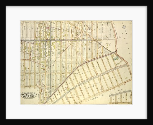 Map bounded by Jamaica Ave., Old Bowery Bay Road, Woodside Ave., Middleburg Ave., Van Buren St., Lowery St; Including Bragaw St., Harold S., New York by Anonymous