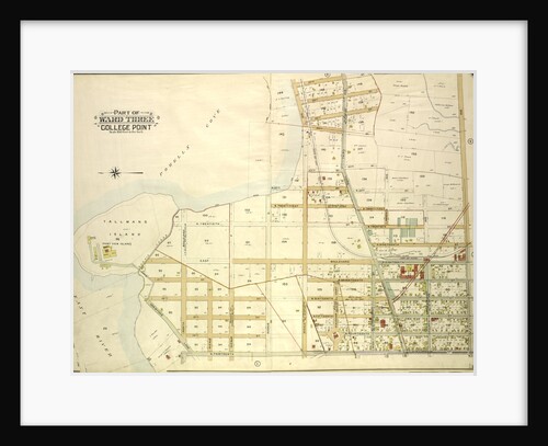 Map bounded by Morris Greek, Caugeway, Vanwycks Lane, North Boulevard, Avenue G, Avenue F, Avenue D, Avenue C, East Boulevard, Schleicher Court, Third Ave., New York by Anonymous