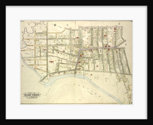 Map bounded by Linden Ave., Bayside Ave., Clinton Ave., Myrtle Ave., Lawrence Ave., Tailor Ave., Congress Ave., Madison Ave., Bradford Ave., Prospect Ave., Jaggar Ave., Jamaica, New York by Anonymous