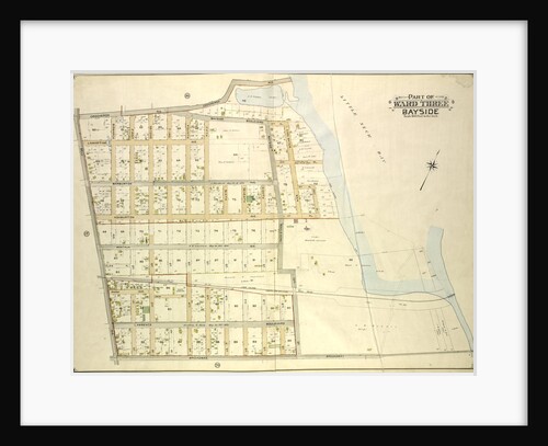 Map bounded by Crocheron Ave., Bayside Boulevard, Bell Ave., Bismarck Ave., Lamartine Ave., Warburton Ave., Ashburton Ave., Montauk Ave., Lawrence Boulevard, Broadway, New York by Anonymous