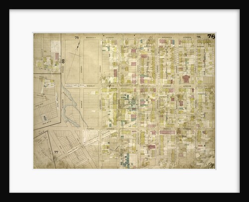 Map bounded by North 14th St., North 15th St., 5th St., Guernsey St., Lorimer St., Van Cott Ave., Oakland St., Newel St., Bancker St., Meserole Ave; Including Banker St., 2nd St., Norman Ave., New York by Anonymous