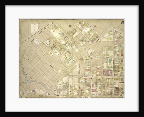 Map bounded by Leonard St., Orchard St., 5th St., Loniner St., Van Pelt St by Anonymous