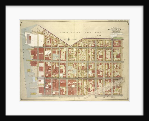 Map bounded by Little St., Evans St., Hudson Ave., Navy St; IncludingConcord St., Jay St., Marshall St., New York by Anonymous