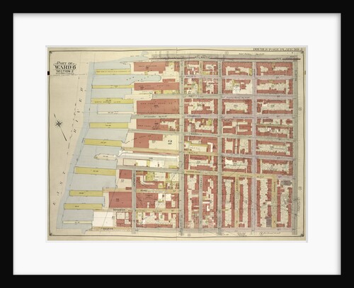 Map bounded by Atlantic Ave., Clinton St., Degraw St., Sedgwick St., Van Brunt St; Including Baltic St., Warren St., Congress St., Amity St., Pacific St., New York by Anonymous