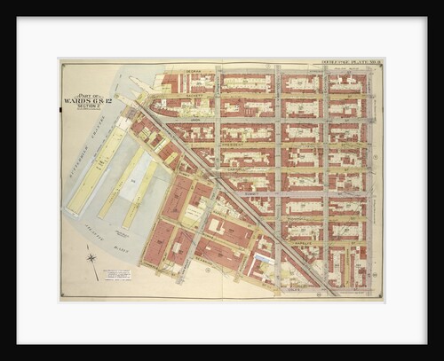 Map bounded by Degraw St., Henry St., Coles St., Seabring St., Van Brunt St., Commerce St; Including Commercial Wharf Conover St., India Wharf, Hamilton Ave., New York by Anonymous